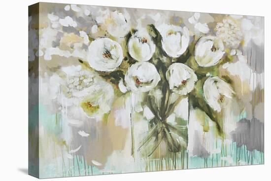 Pure Blanc Tulipa-Amanda J^ Brooks-Stretched Canvas