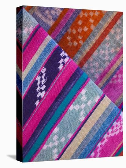 Purmamarca, Tulmas, Native-Made Blankets, Argentina-Walter Bibikow-Premier Image Canvas