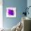 Purple Abstract Brush Splash Flower-Irena Orlov-Stretched Canvas displayed on a wall