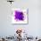 Purple Abstract Brush Splash Flower-Irena Orlov-Stretched Canvas displayed on a wall