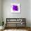 Purple Abstract Brush Splash Flower-Irena Orlov-Stretched Canvas displayed on a wall