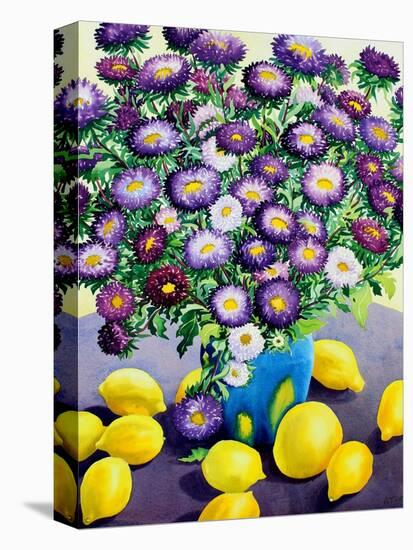 Purple Asters and Lemons-Christopher Ryland-Premier Image Canvas