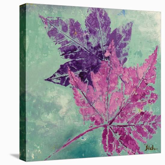 Purple Leaves Flying II-Patricia Pinto-Stretched Canvas