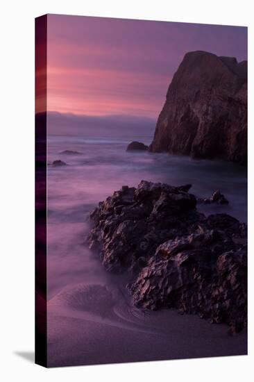 Purple Mood and Mist Sunset-Vincent James-Premier Image Canvas