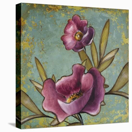 Purple Poppies I-Lanie Loreth-Stretched Canvas