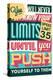 Push Yourself to Your Limits-Vintage Vector Studio-Stretched Canvas