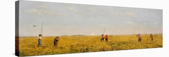 Pushing for Rail, 1874-Thomas Cowperthwait Eakins-Premier Image Canvas