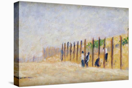 Pushing in the Poles, circa 1882-Georges Pierre Seurat-Premier Image Canvas