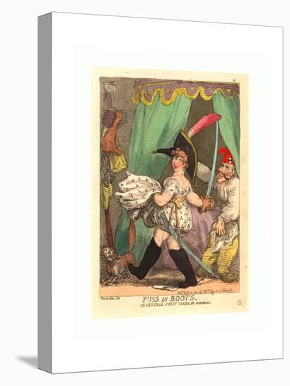 Puss in Boots-Thomas Rowlandson-Premier Image Canvas