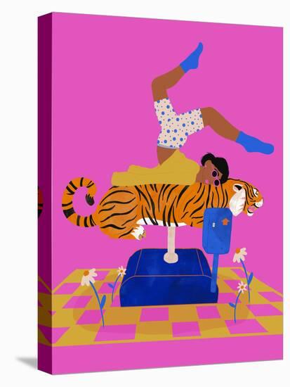 Put a tiger in your heart-Jota de jai-Premier Image Canvas