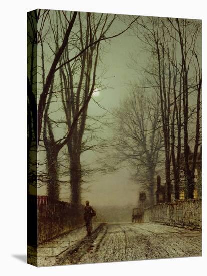 Putney Park Lane-John Atkinson Grimshaw-Premier Image Canvas