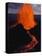 Puu Oo Crater Erupting-Jim Sugar-Premier Image Canvas