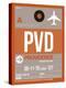 PVD Providence Luggage Tag II-NaxArt-Stretched Canvas