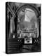 Pvt. Paul Oglesby, 30th Infantry, Standing in Reverence Before Altar in Damaged Catholic Church-Benson-Premier Image Canvas