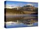 Pyramid Lake, Jasper National Park, Alberta, Canada-Walter Bibikow-Premier Image Canvas
