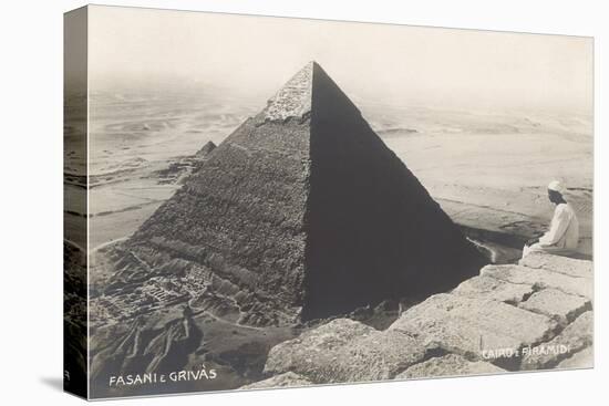Pyramid of Kephren-null-Stretched Canvas