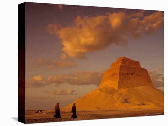 Pyramid of King Sneferu, Meidum, Old Kingdom, Egypt-Kenneth Garrett-Premier Image Canvas