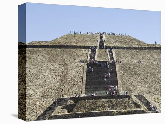 Pyramid of the Sun, Teotihuacan, 150Ad to 600Ad and Later Used by the Aztecs, North of Mexico City-R H Productions-Premier Image Canvas