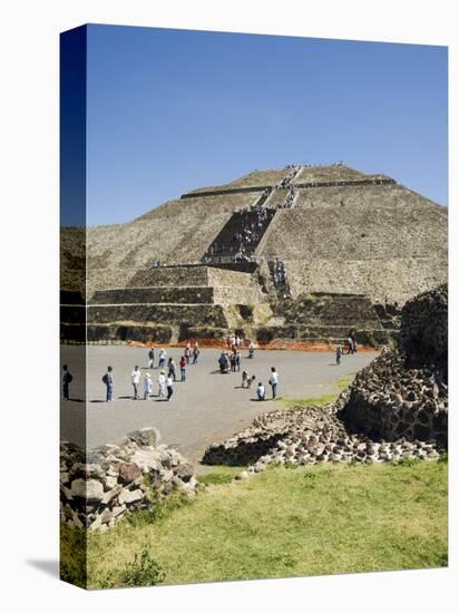 Pyramid of the Sun, Teotihuacan, 150Ad to 600Ad and Later Used by the Aztecs, North of Mexico City-R H Productions-Premier Image Canvas