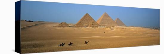 Pyramids at Giza, Cairo, Egypt-Jon Arnold-Premier Image Canvas