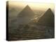 Pyramids at Giza, Giza Plateau, Egypt-Kenneth Garrett-Premier Image Canvas