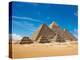 Pyramids, Giza, Cairo, Egypt-Miva Stock-Premier Image Canvas
