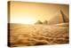 Pyramids in Sand-Givaga-Premier Image Canvas