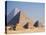 Pyramids of Giza, Giza, UNESCO World Heritage Site, Near Cairo, Egypt, North Africa, Africa-Schlenker Jochen-Premier Image Canvas
