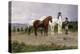 Pyrenees Farmers Market Bound-Rosa Bonheur-Premier Image Canvas