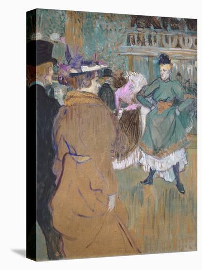 Quadrille at the Moulin Rouge, 1892-Henri de Toulouse-Lautrec-Premier Image Canvas