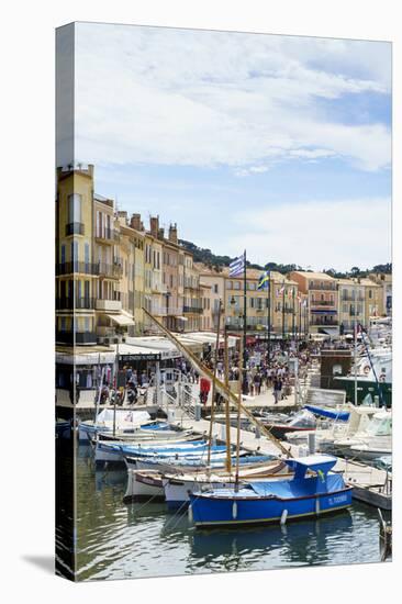 Quai Jean Jaures, Saint-Tropez, Var, Cote d'Azur, Provence, France, Mediterranean, Europe-Fraser Hall-Premier Image Canvas