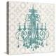 Quatrefoil Chandelier I-Piper Ballantyne-Stretched Canvas