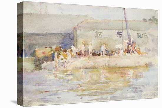 Quay Scamps, 1896-Henry Scott Tuke-Premier Image Canvas