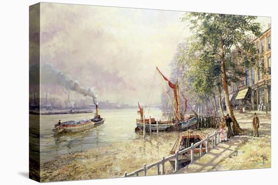 Quayside, Cheyne Walk, Chelsea-John Sutton-Premier Image Canvas