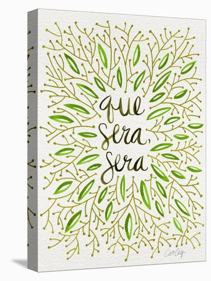 Que Sera Sera Green-Cat Coquillette-Premier Image Canvas