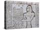 Queen Cleopatra and Stone Carved Hieroglyphics, Egypt-Michele Molinari-Premier Image Canvas
