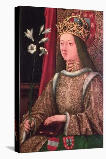 Queen Eleanor of Portugal (1434/37-67) Wife of Frederick III (1415-93) (Copy of Lost Original, 1468-Hans Burgkmair-Premier Image Canvas