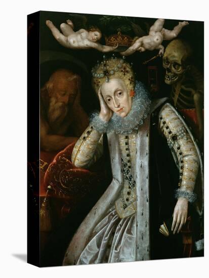 Queen Elizabeth I (1538-1603) in Old Age, C.1610-null-Premier Image Canvas