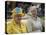 Queen Elizabeth II and Princess Anne at Ascot-Associated Newspapers-Stretched Canvas