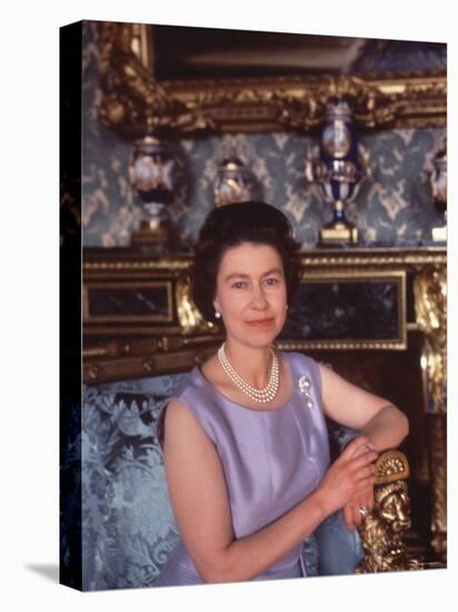 Queen Elizabeth II at Buckingham Palace, London, England-Cecil Beaton-Premier Image Canvas