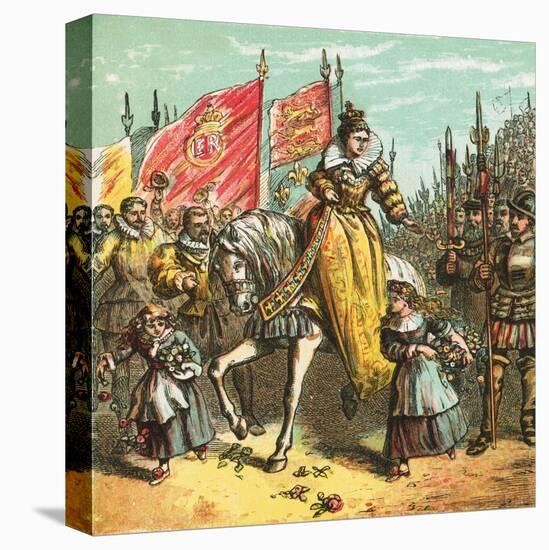 Queen Elizabeth's Accession-English-Premier Image Canvas