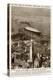 'Queen Mary' Ocean Liner, Passing French Liner L'Atlantique-null-Stretched Canvas