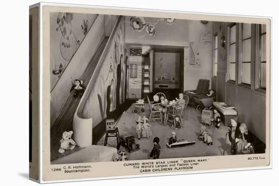 Queen Mary Ocean Liner, Playroom for Children-CR Hoffmann-Premier Image Canvas