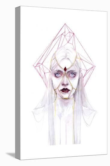 Queen of Diamonds-Agnes Cecile-Stretched Canvas