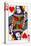 Queen of Hearts from a deck of Goodall & Son Ltd. playing cards, c1940-Unknown-Premier Image Canvas