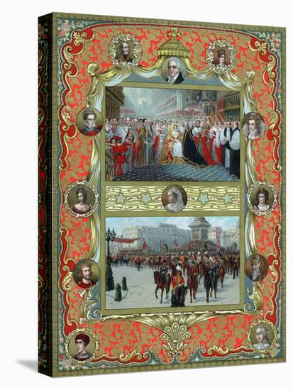 Queen Victoria's Coronation, 1837 and Golden Jubilee, 1887-null-Premier Image Canvas