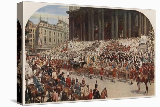 Queen Victoria's Diamond Jubilee, St Paul's Cathedral, London, 22 June 1897-Andrew Carrick Gow-Premier Image Canvas