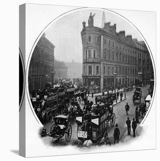 Queen Victoria Street (junction with Cannon Street), City of London, c1903-Unknown-Premier Image Canvas