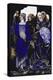 Queens Who Wasted the East by Proxy....'. 'Queens', Nine Glass Panels Acide-Harry Clarke-Premier Image Canvas