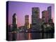 Queensland, Brisbane, View of the Business District at Dusk, Australia-Paul Harris-Premier Image Canvas